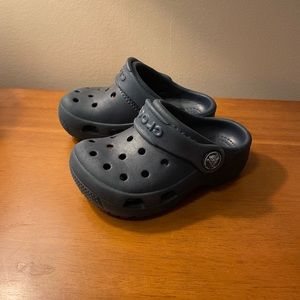 Toddler Crocs 6C Navy Blue